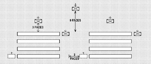 Forming the Squadron in Line